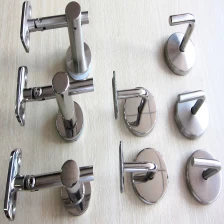 China stainless steel handrail tube support handrail bracket manufacturer