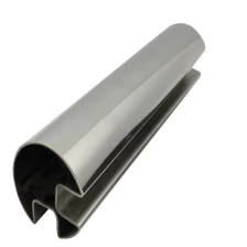 China stainless steel mini top rail for glass handrail systems manufacturer
