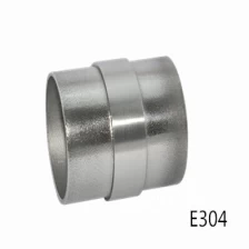 China stainless steel round tube connector for long horizontal handrails manufacturer