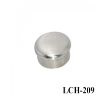 porcelana acero inoxidable extremo del tubo tapa redonda dia50.8mm (LCH-209) fabricante