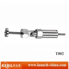 Китай Нержавеющая сталь или зеркальный полированный натяжитель T802 для кабеля диаметром 3 мм - 6 мм производителя