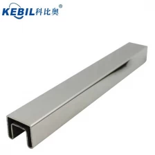 China stainless steel slot tube top handrail manufacturer
