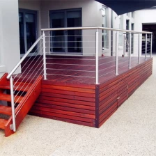 Китай stainless steel staircase cable railing 36 or 42 inch high производителя