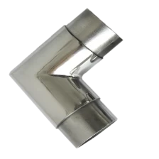 China stainless steel tube connector for round post manufacturer