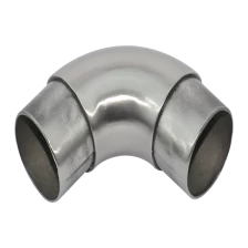 China stainless steel tube fitting handrail elbow manufacturer