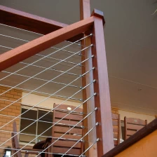 Cina balcone in acciaio inox disegno ringhiera cavo produttore