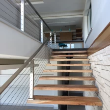 China staircase cable railing stainless steel manufacturer
