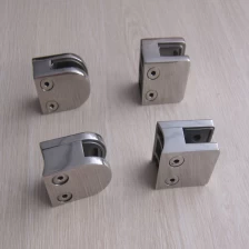 China tempered glass railing stainless steel glass clamps corner glass clips manufacturer
