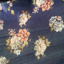China pigment printed tricot fabric for mattress manufacturer