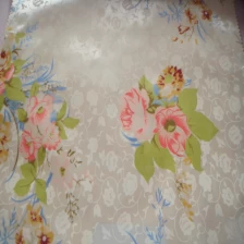 China china colchão de seda tecido de cetim branco fabricante