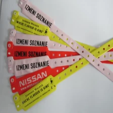 porcelana 125khz tk4100 suave pvc impreso pulsera rfid de 125khz fabricante