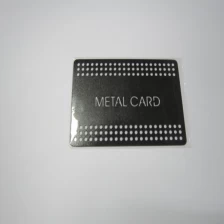 porcelana Personalizar la tarjeta Negro metal fabricante