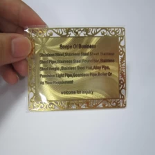 porcelana Metal Nombre Tarjeta fabricante
