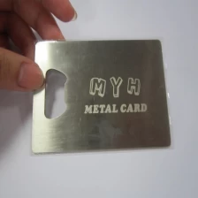 Chine Carte de métal ouvre-bouteille fabricant