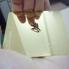 Κίνα Γυαλισμένο ανοξείδωτο μέταλλο κάρτες κατασκευαστής