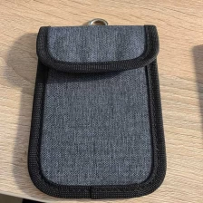 China Wholesale Anti-theft RFID Signal Blocking Bag Material Gray Car Key manufacturer
