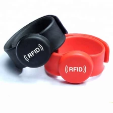 China Großhandel hochwertiges Slap-RFID-Armband Slap-Armband Silikon-NFC-Armband Hersteller