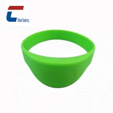 porcelana pulsera RFID de silicona semicírculo cerca fabricante