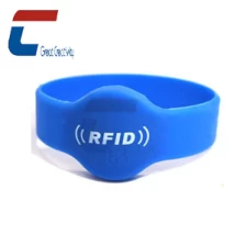 China pulseira de silicone redondo fechado RFID fabricante