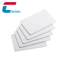 Chine Cartes RFID vierges CR80 PVC 13,56 MHz HF fabricant