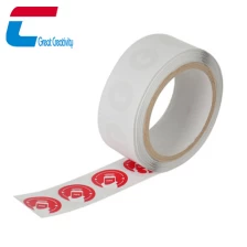 중국 일회용 변조 방지 도난 방지 NFC 태그 사용자 정의 도매 제조업체