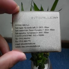 Cina simil argento metallico metallo nome della carta produttore
