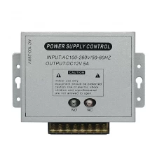 China 12V 5A Power Supply Access Control System Input Voltage AC100 to 260V Power 50W manufacturer