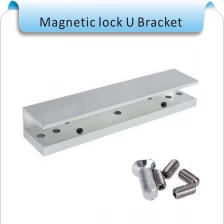 China ACM-Y180U 180kg U magnetic lock bracket for Glass Door manufacturer