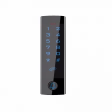 Chine ACM-216A haute qualité RFID boîtier en métal extérieur étanche porte contrôle d'accès clavier tactile lecteur de carte à puce fabricant