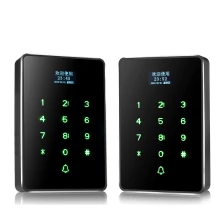 China Touch Screen 13.56mhz Door Access Controller With LCD Display And Time Attendance manufacturer