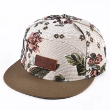 الصين 6 سقف لوحة snapback ، عرف سقف فاتورة شقة snapback الصانع