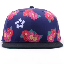 China 6-panel zoom printing snapback hat manufacturers manufacturer