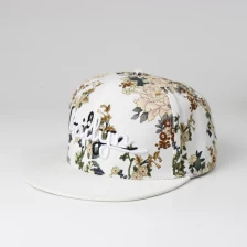 Chine Blank imprimé floral casquette snapback / chapeaux pour les femmes fabricant