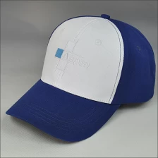 porcelana Gorra de béisbol de algodón bordado azul fabricante