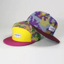 China Colorful snapback cap manufacturer