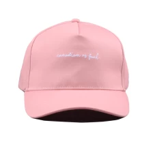 China Custom 3D Promotion Embroidery Polo Baseball Cap with Metal Buckle manufacturer