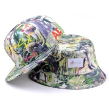 China O costume imprimiu o chapéu do snapback das bordas venda fabricante