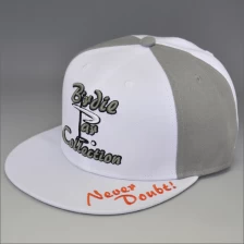China Embroidery flat brim fitted snapbacks manufacturer
