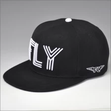 الصين تصميم الأزياء شقة القبعات snapback حافة التطريز 3D الصانع