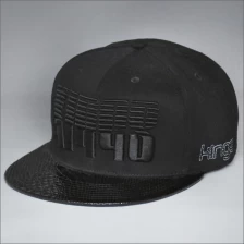الصين الجلود المألوف SNAPBACK حافة قبعة الصانع