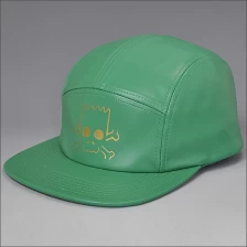 China Green embossed leather 5 panels manufacturer