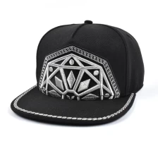 الصين ارتفاع جودة مخصص أثار قبعة التطريز 3D snapback الصانع
