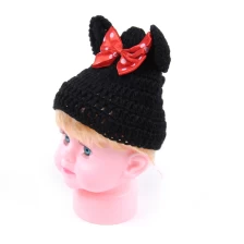 China baby beanie hat crochet pattern, jacquard baby knitted hats china manufacturer