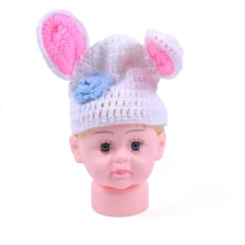 China baby beanie hats with ears, baby beanie hats custom manufacturer