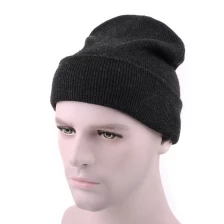 China beanie knitted hat wholesales, best price knitted winter hat manufacturer