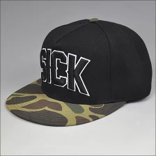 China camo flache Spitze hat snapback Hersteller