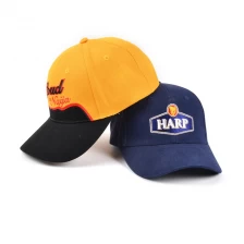 China baseball cap met contrasterende stiksels fabrikant