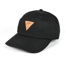 China kurk logo zwart gewoon papa hoed groothandel fabrikant