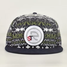 Cina cappello del cotone snapback cotone protezione di snapback 6 pannelli, protezione del cotone di snapback produttore