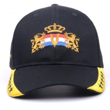 China custom 100% Cotton Plain Baseball Cap manufacturer